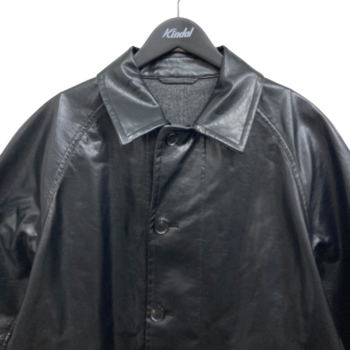 AURALEE(オーラリー) リバーシブルコート A20AC01WE グレー×ブラック