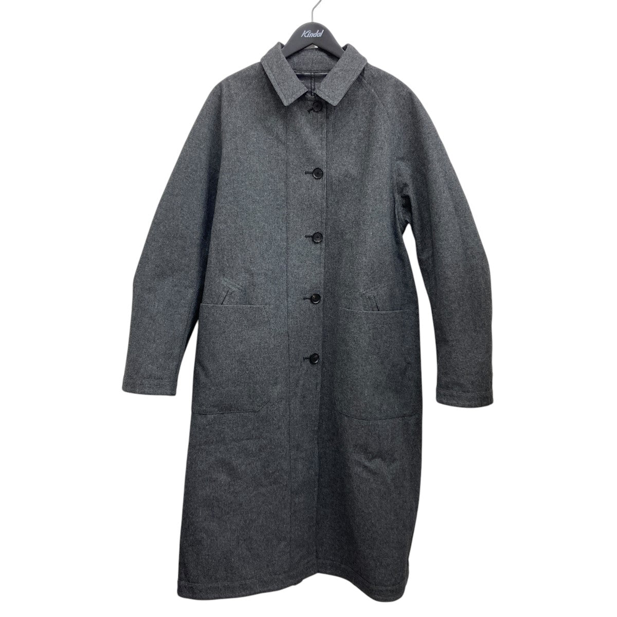 AURALEE(オーラリー) リバーシブルコート A20AC01WE グレー×ブラック