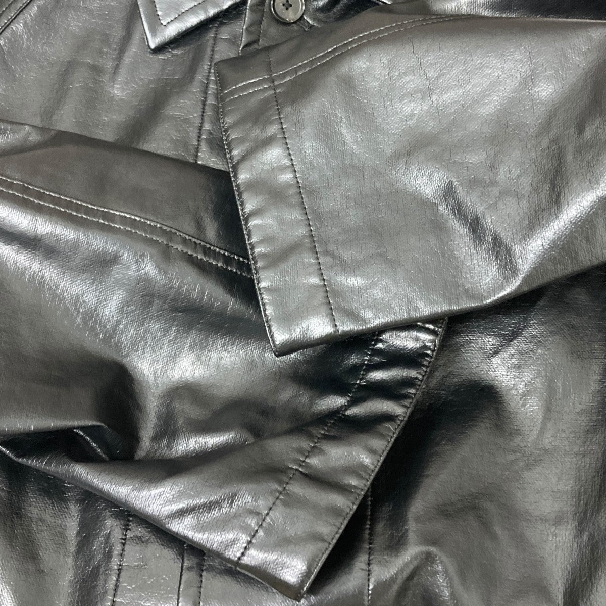 AURALEE(オーラリー) リバーシブルコート A20AC01WE グレー×ブラック