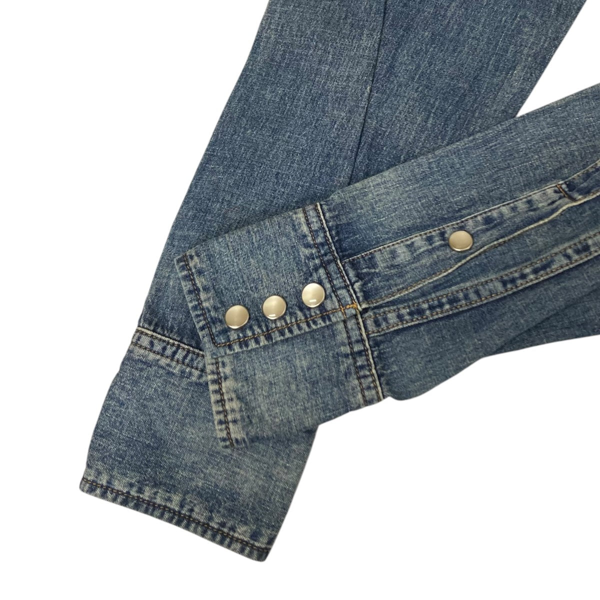 Saint Laurent Paris(サンローランパリ) デニムウエスタンシャツ
