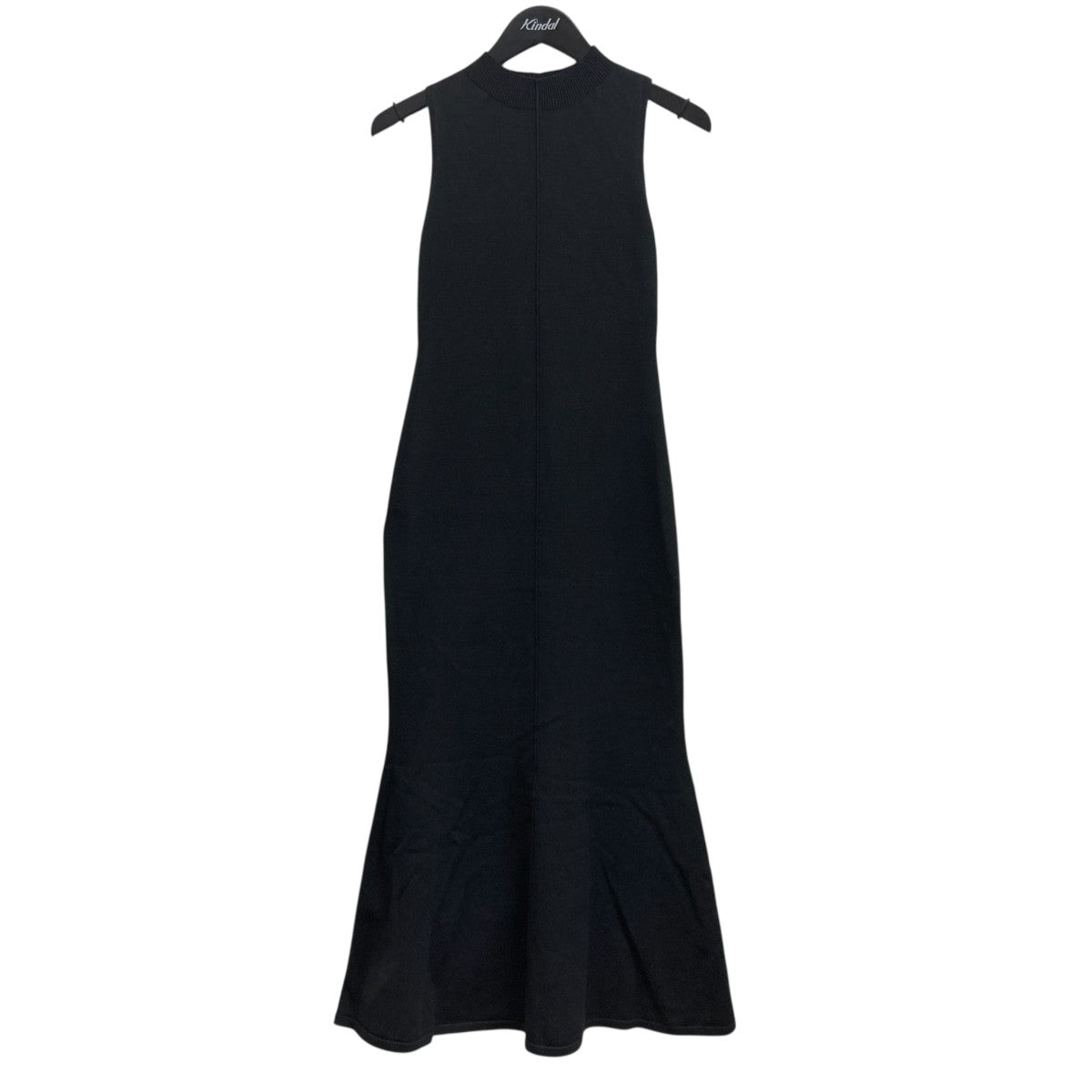 anuans テンセルリッチオーガンティアードワンピース ブラック テンセルリッチオーガンティアードワンピース