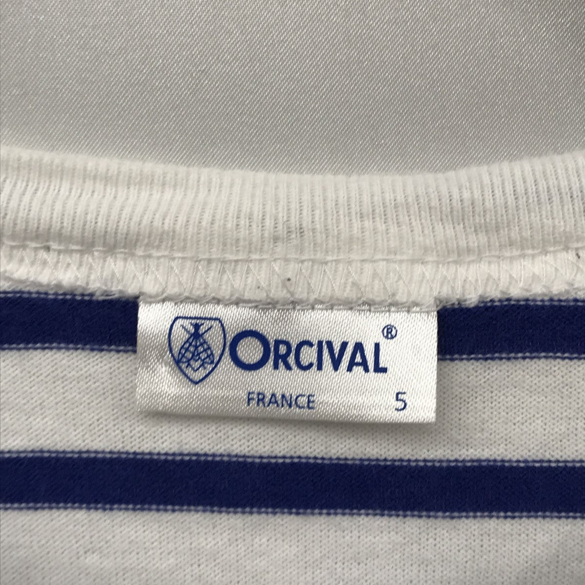 ORCIVAL(オーチバル) ボーダーTシャツ18S-NW-001 18S-NW-001