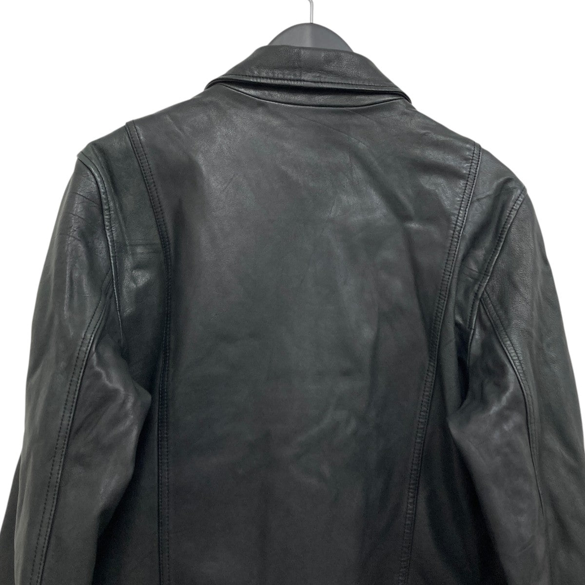 DIESEL ブラック レザージャケット S 楽天市場】DIESEL ディーゼル レザージャケット S ダブル
