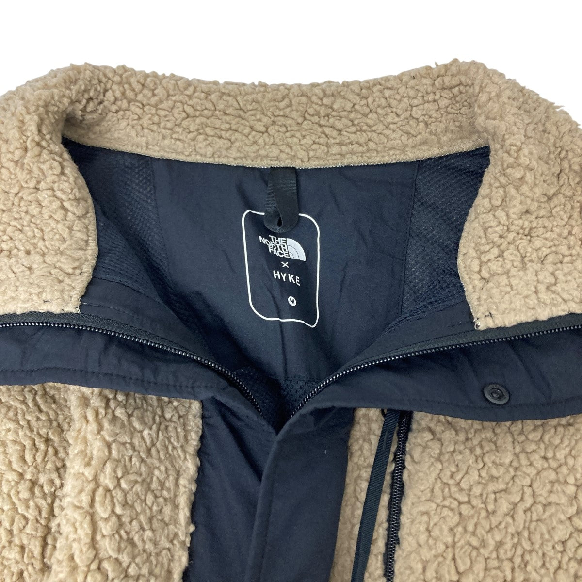 HYKE×THE NORTH FACE 19AW ボアコート NA691HY ブラウン サイズ M