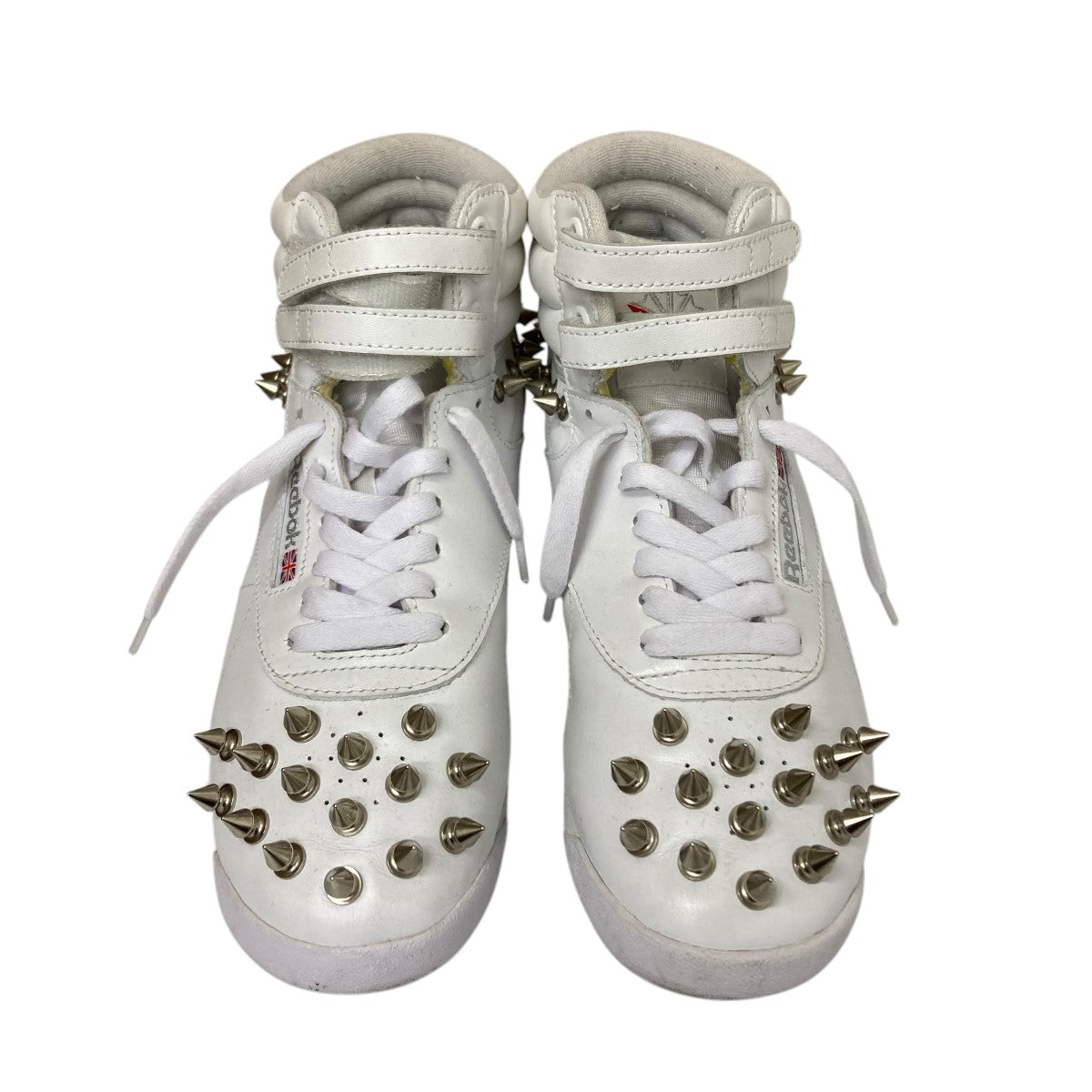 希少稀な JUNYA サイズ ホワイト ベルクロスニーカー CDG×REEBOK WATANABE 靴