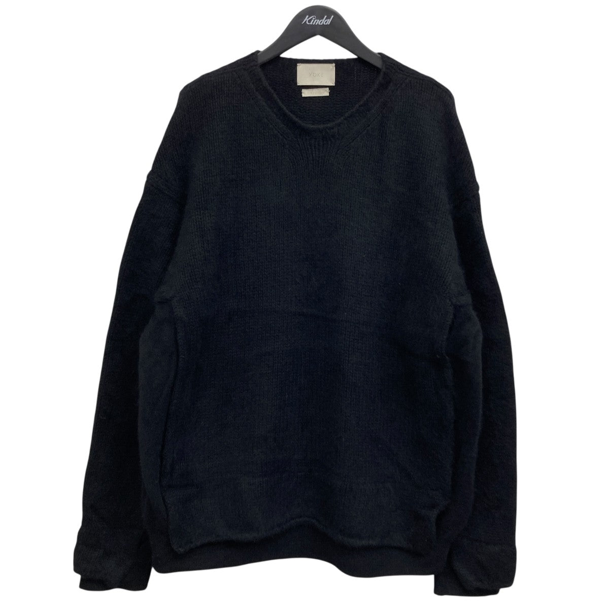 YOKE(ヨーク) モヘアニット YK21AW0286S ブラック サイズ 3