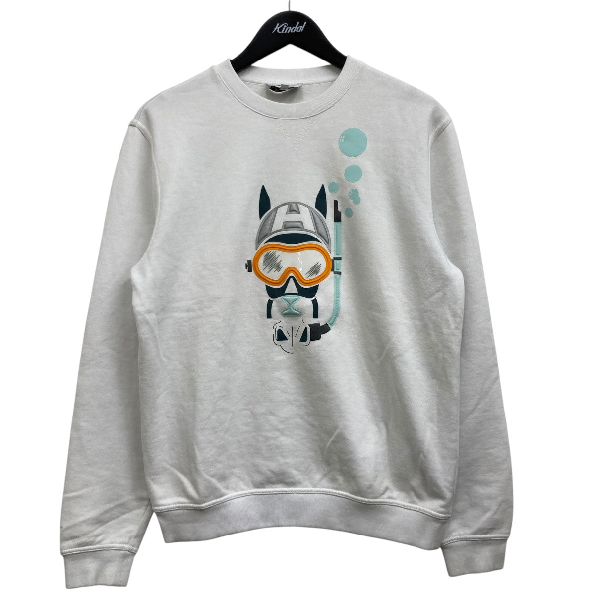 HERMES 23SSScub H Crewneck Sweaterクルーネックスウェット 古着・中古-1枚目のアイテム画像