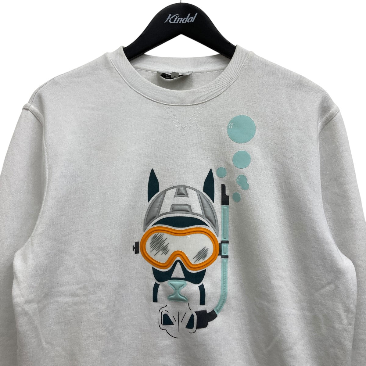 HERMES 23SSScub H Crewneck Sweaterクルーネックスウェット 古着・中古-3枚目のアイテム画像