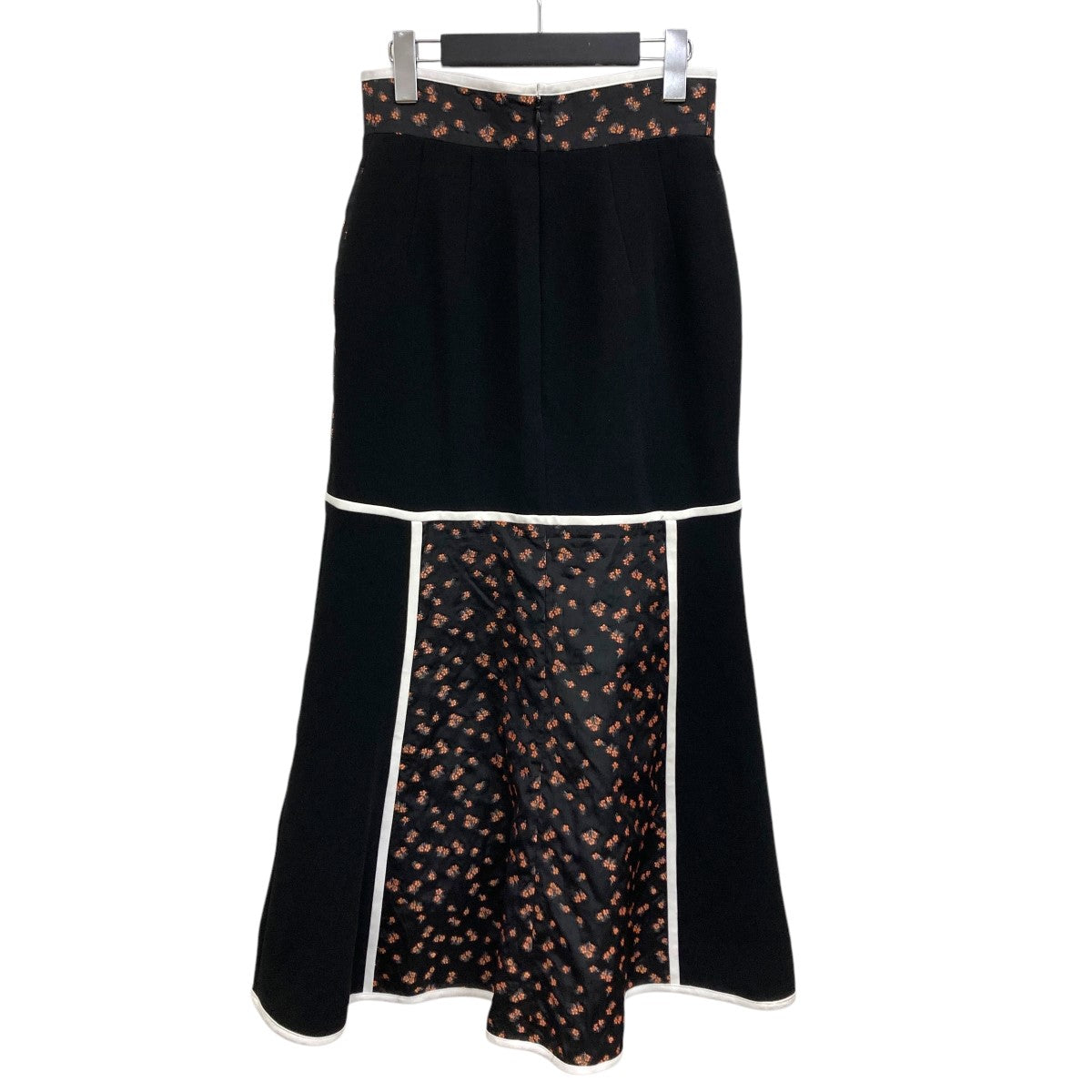 OSMANTHUS MOTIF JACQUARD SKIRT 花柄スカート