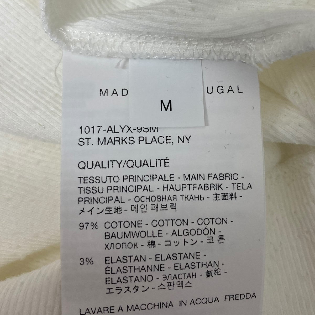 1017 ALYX 9SM 23AW ハイネックニット 古着・中古-5枚目のアイテム画像