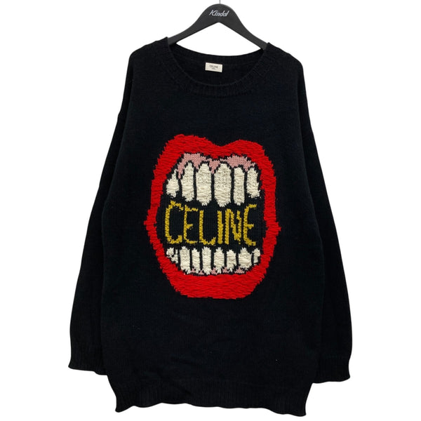 CELINE(セリーヌ) マウスロゴニット 2A04L714M ブラック サイズ M