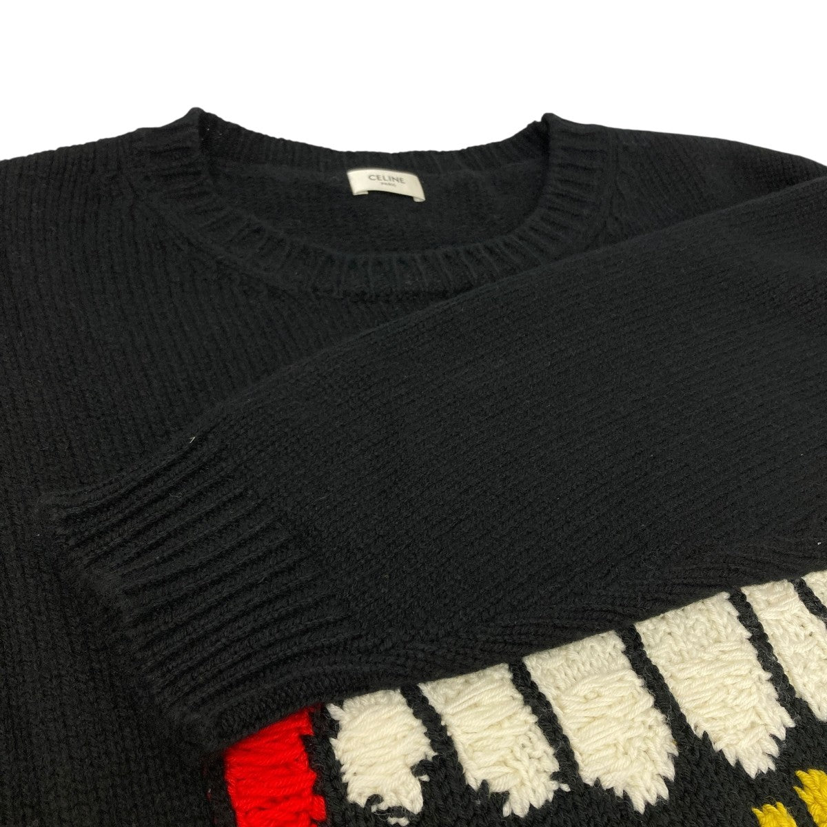 CELINE(セリーヌ) マウスロゴニット 2A04L714M ブラック サイズ M