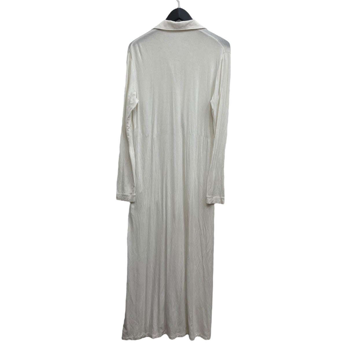yo biotop(ヨー ビオトープ) Silk jersey collar dress シルク