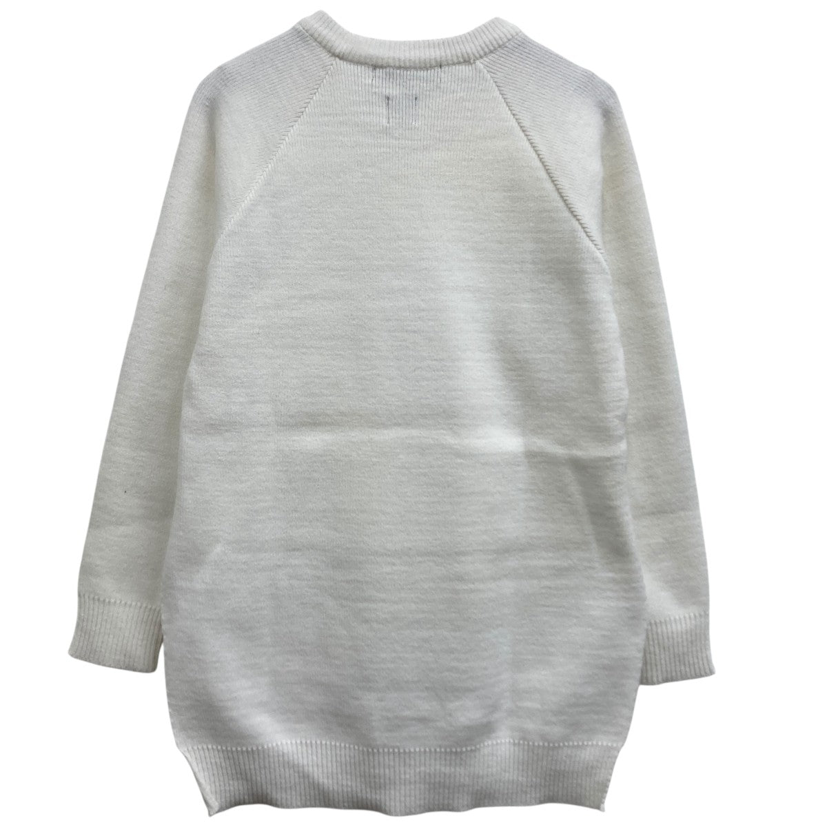 BLACK COMME des GARÇONS ホワイトニット M BLACK COMME des GARÇONS ホワイトニット M