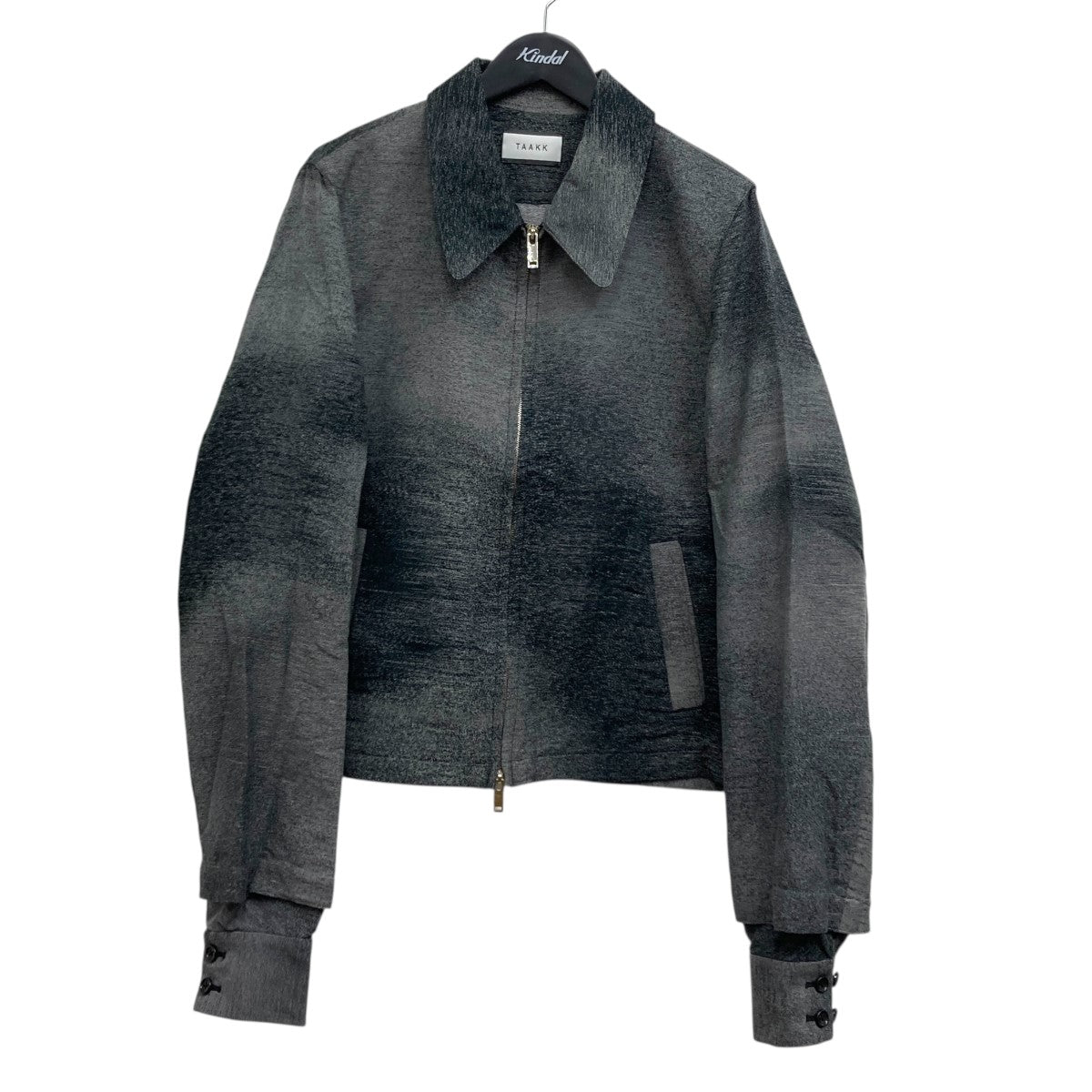 NOISE JACQUARD ZIP-UP BLOUSONジップジャケットTA22AW-BL035