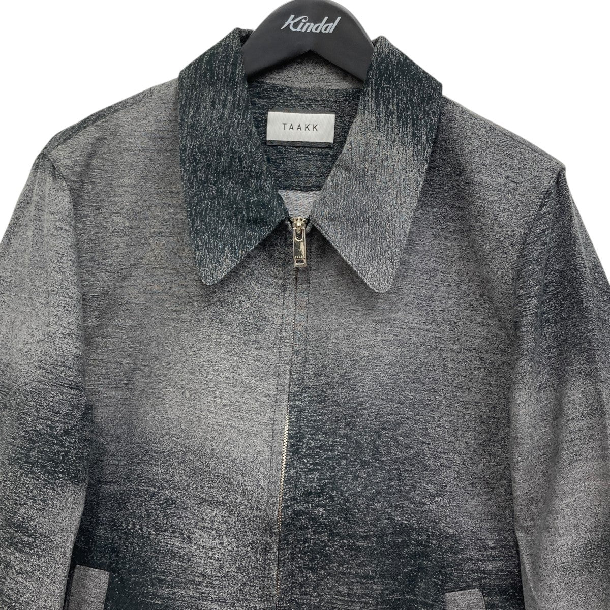 NOISE JACQUARD ZIP-UP BLOUSONジップジャケットTA22AW-BL035