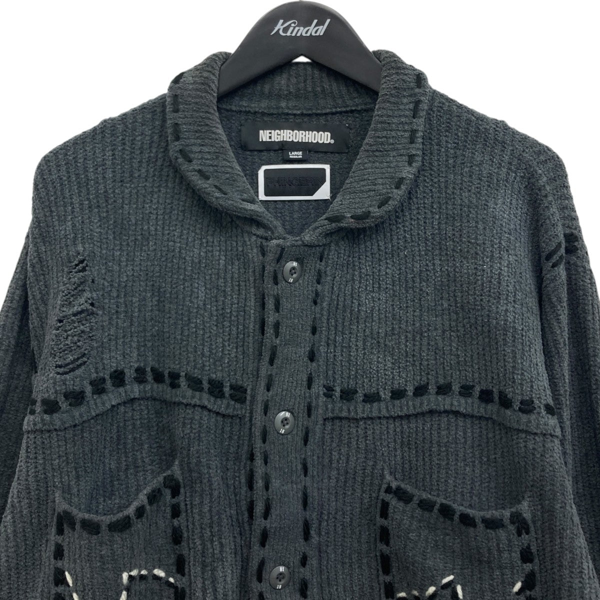 NEIGHBORHOOD×PHINGERIN NH X PHINGERIN ． PG1 SAVAGE KNIT