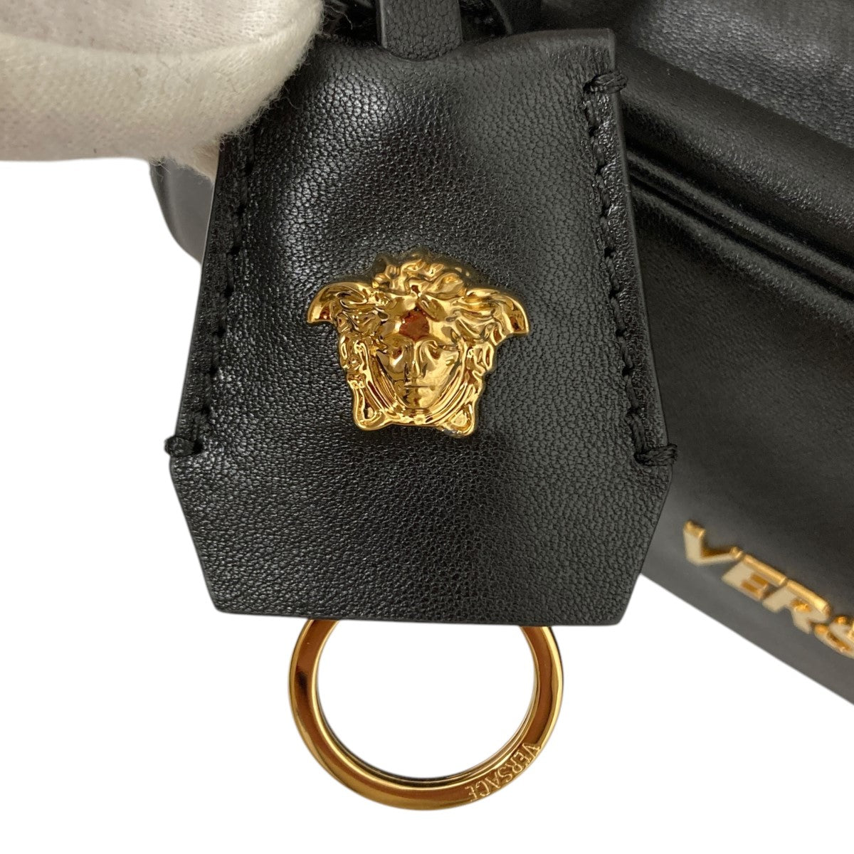 VERSACE(ヴェルサーチ) タグボーリングショルダーバッグ