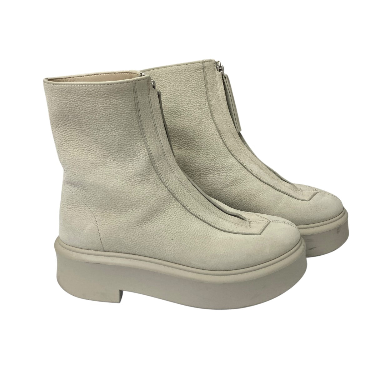 THE ROW(ザロウ) ブーツ アイボリー サイズ 37｜【公式】カインドオル