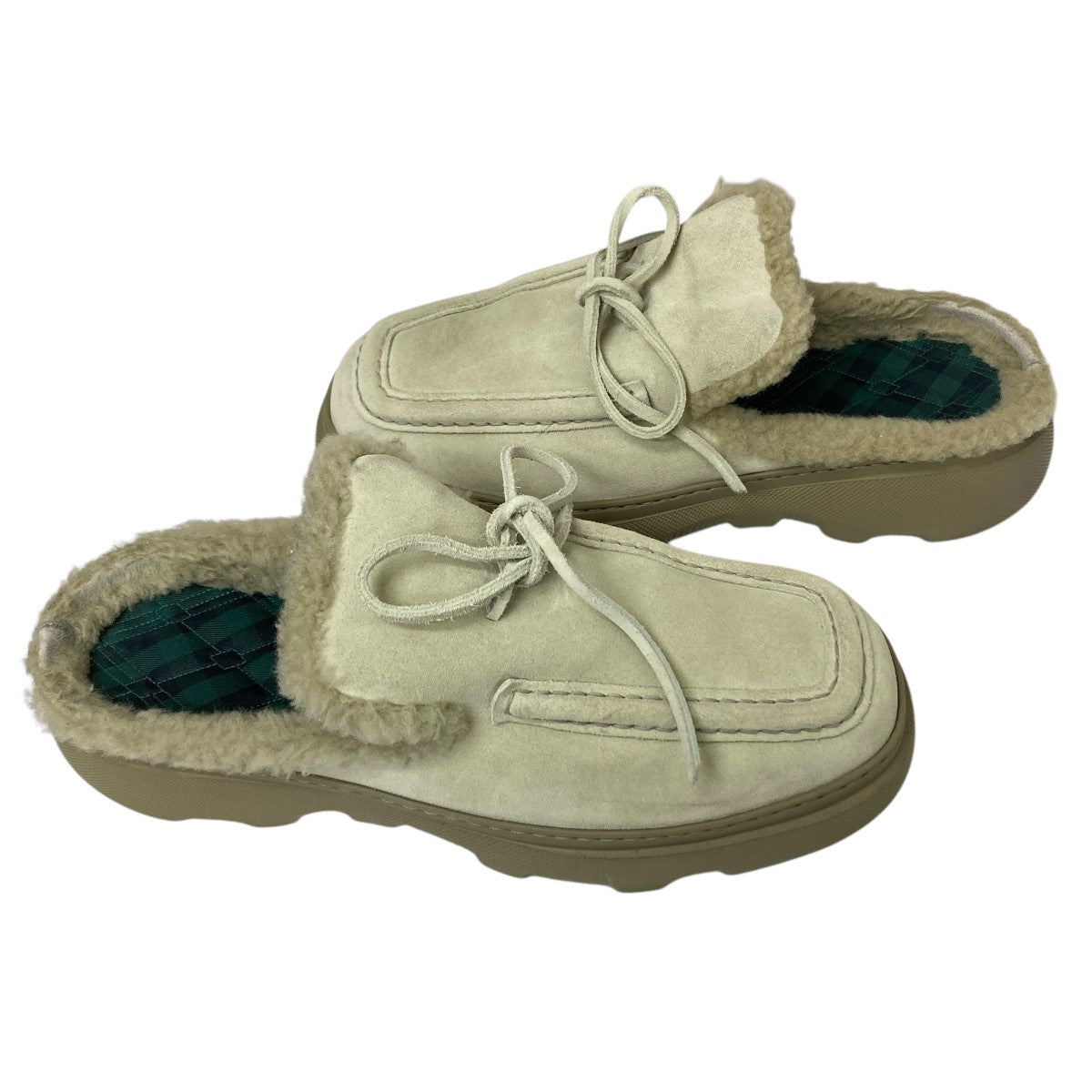 BURBERRY(バーバリー) サボサンダル ベージュ サイズ 43｜【公式