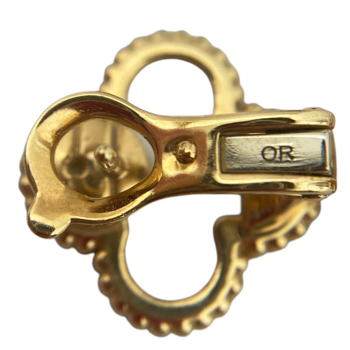 イタリア18金ピアス　アルハンブラやペルレにもよくあいます。 VAN CLEEF ＆ ARPELS(ヴァンクリーフ＆アーペル) ヴィンテージ