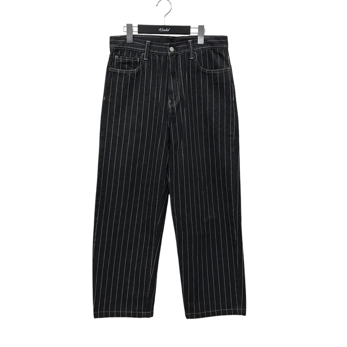 CARHARTT WIP ストライプデニムパンツ 古着・中古-1枚目のアイテム画像