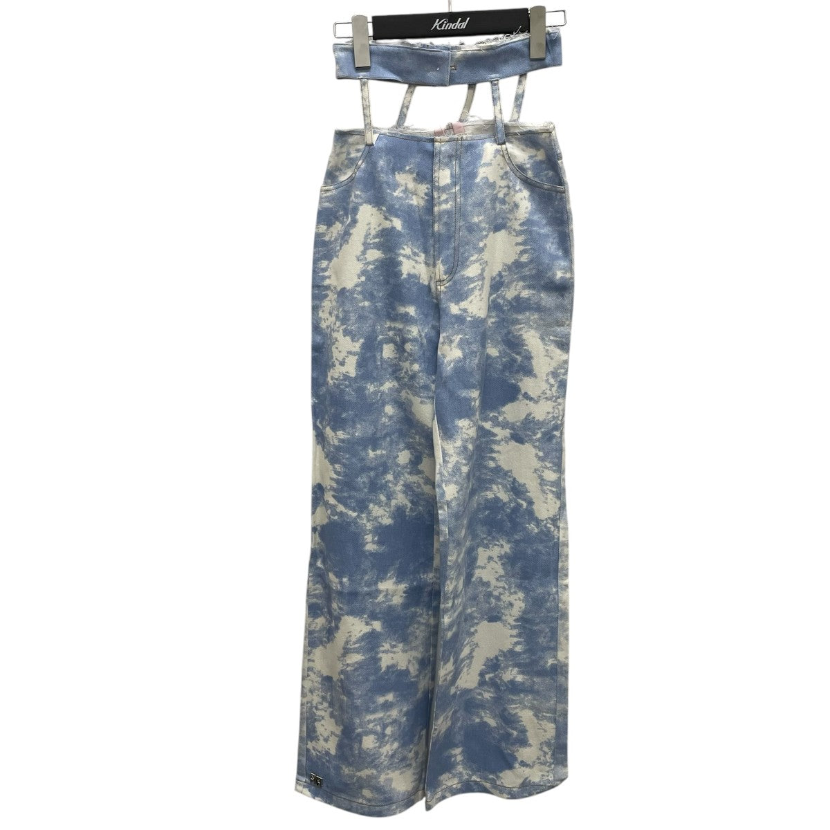 La Mofiel With Love Silver Heart Denim PantsデニムパンツLM23SPA06001 古着・中古-1枚目のアイテム画像