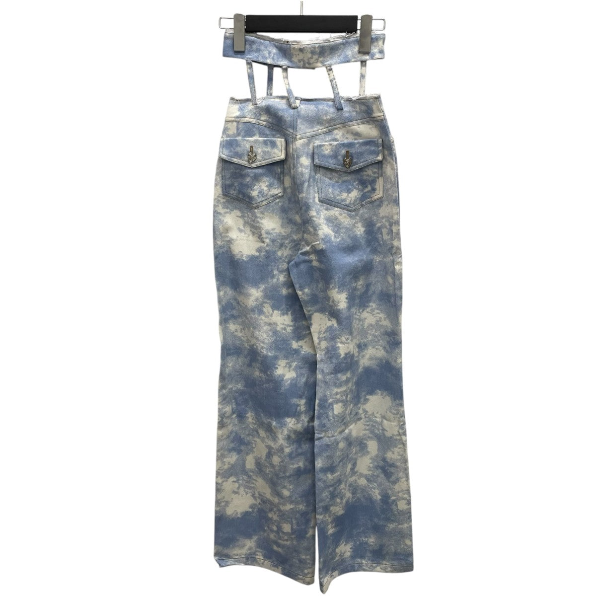 La Mofiel With Love Silver Heart Denim PantsデニムパンツLM23SPA06001 古着・中古-2枚目のアイテム画像