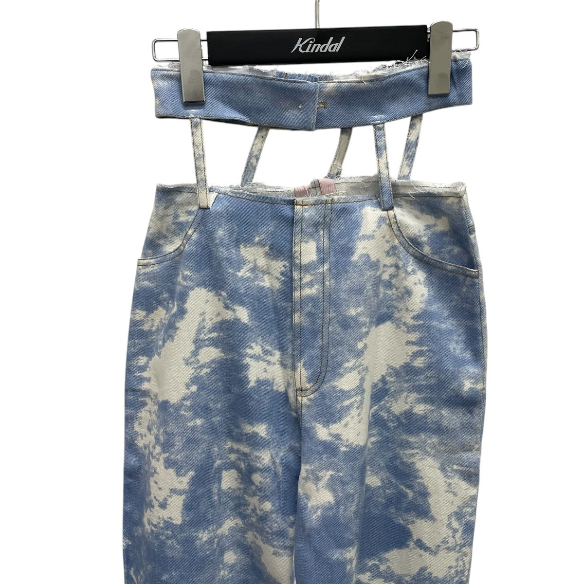 La Mofiel With Love Silver Heart Denim PantsデニムパンツLM23SPA06001 古着・中古-3枚目のアイテム画像