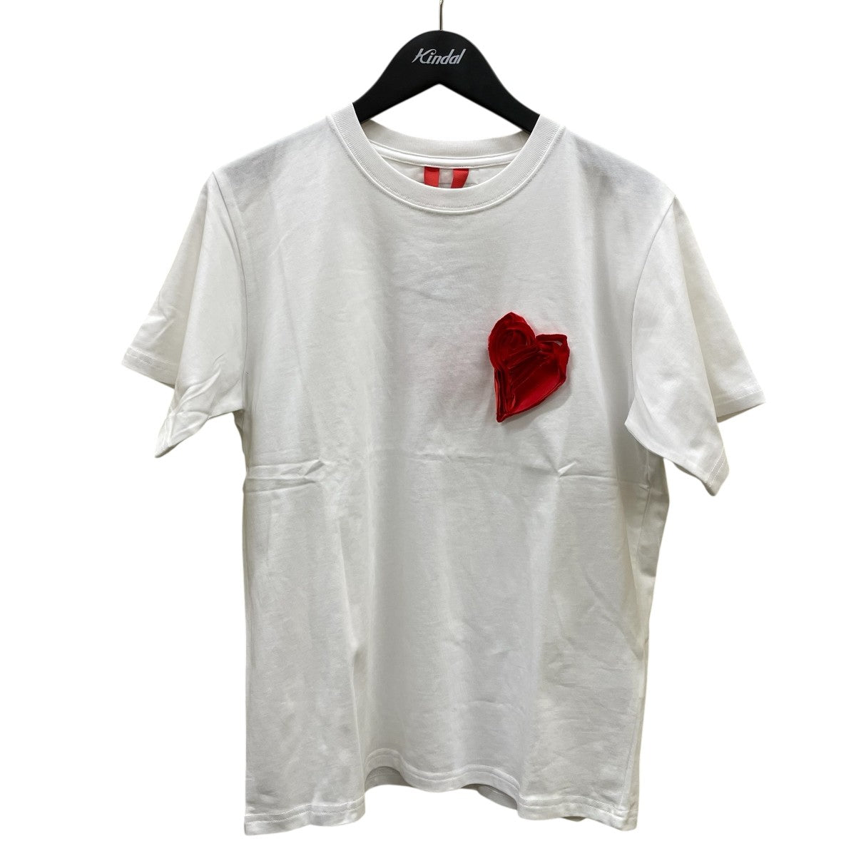 ラモフィール La Mofiel With Love Short Tee 半袖Tシャツ LM23UTS02002 ホワイト サイズ：S La Mofiel(ラモフィール) With Love Short Tee半袖Tシャツ