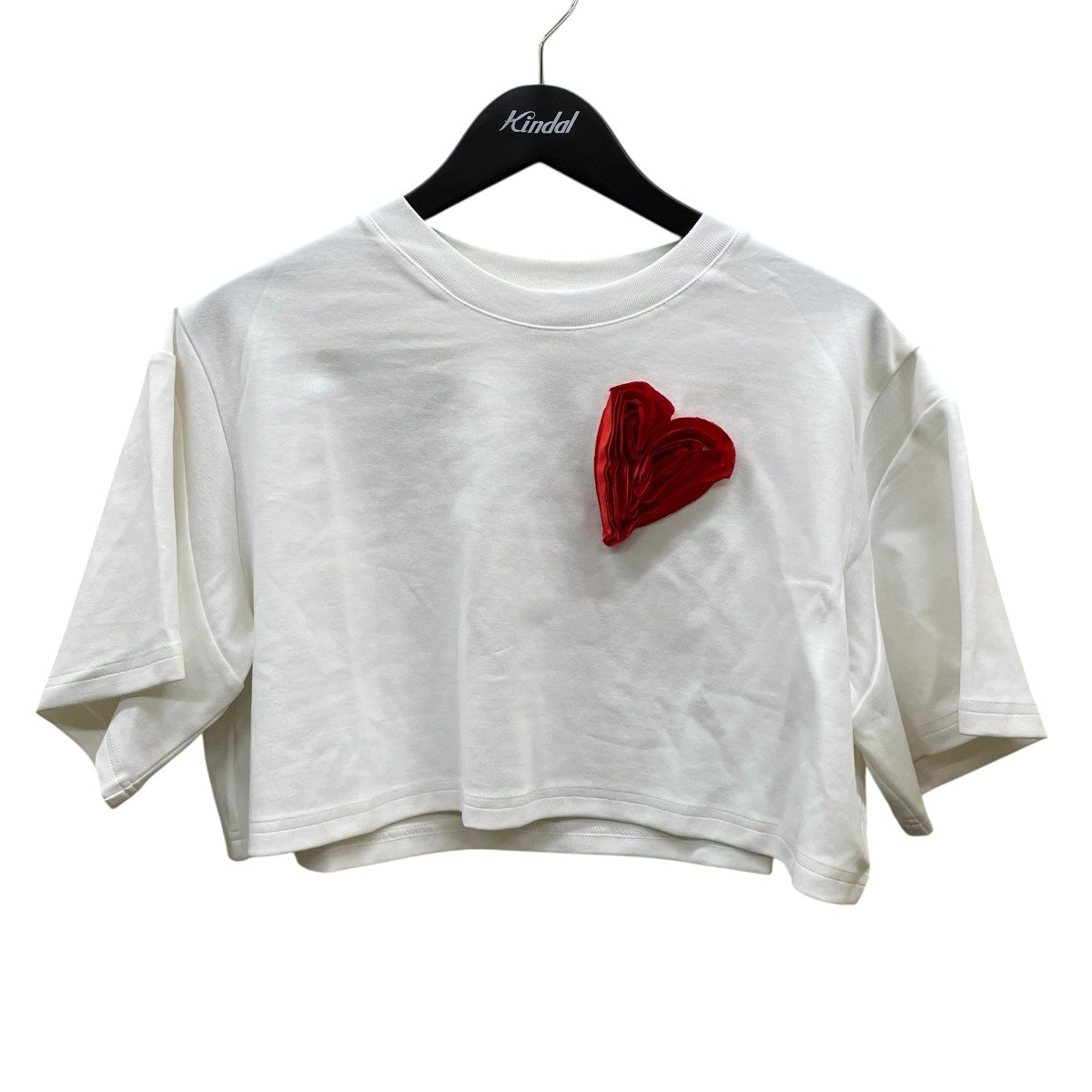 ラモフィール La Mofiel With Love Short Tee 半袖Tシャツ LM23UTS02002 ホワイト サイズ：S La Mofiel(ラモフィール) With Love Short Tee半袖Tシャツ