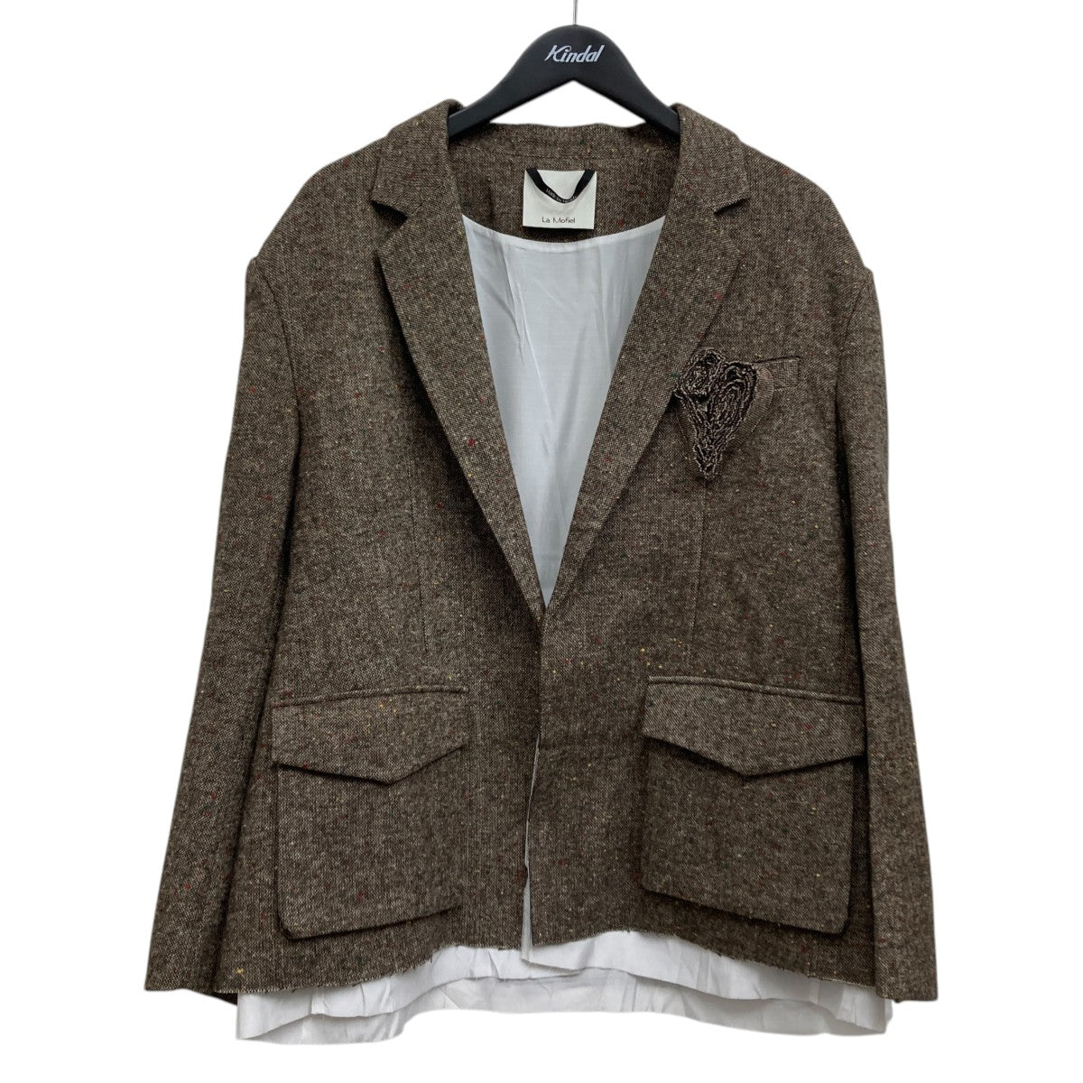 Lovely Embellished Tweed Blazer ブレザー