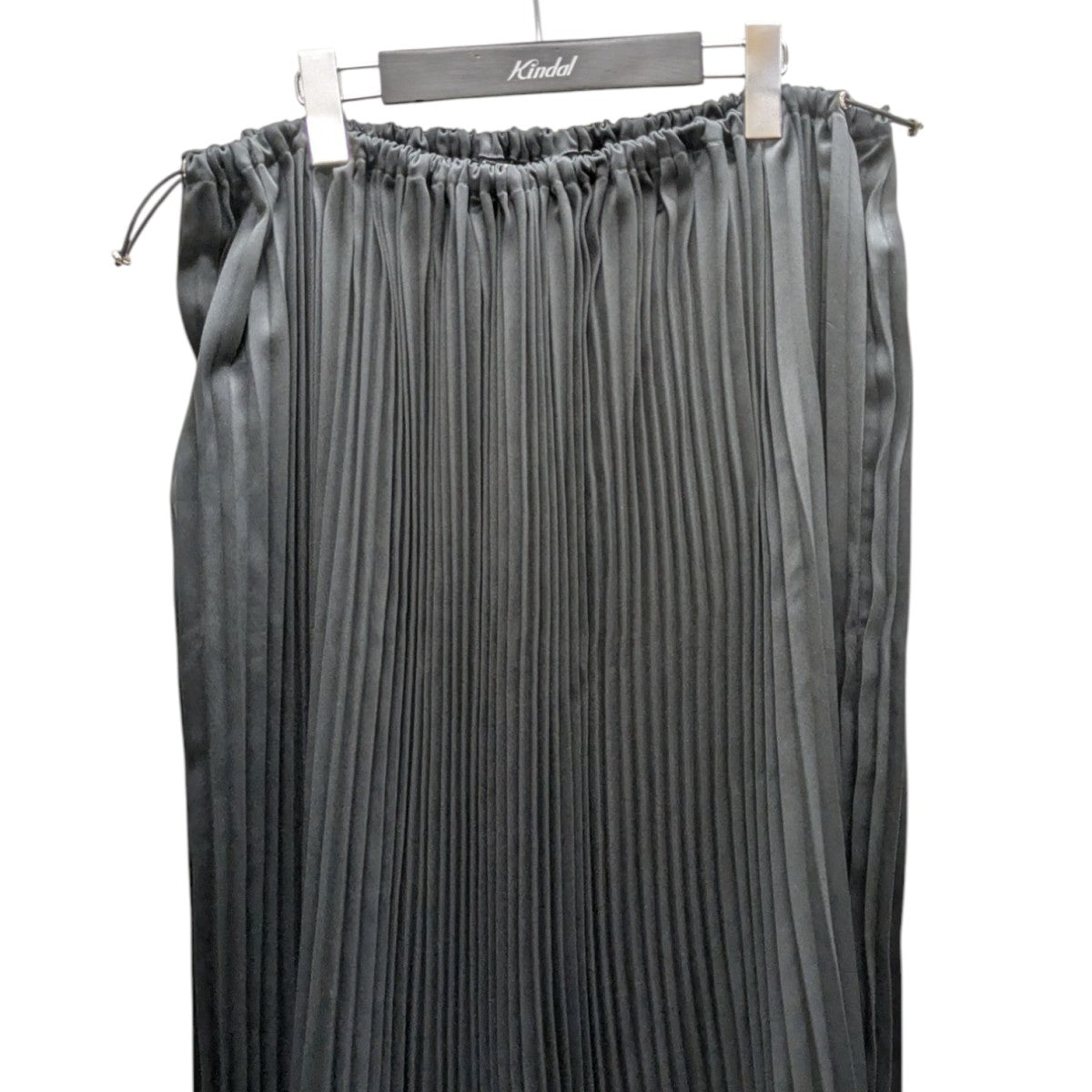 Black Pleated Long Skirt ロングスカート