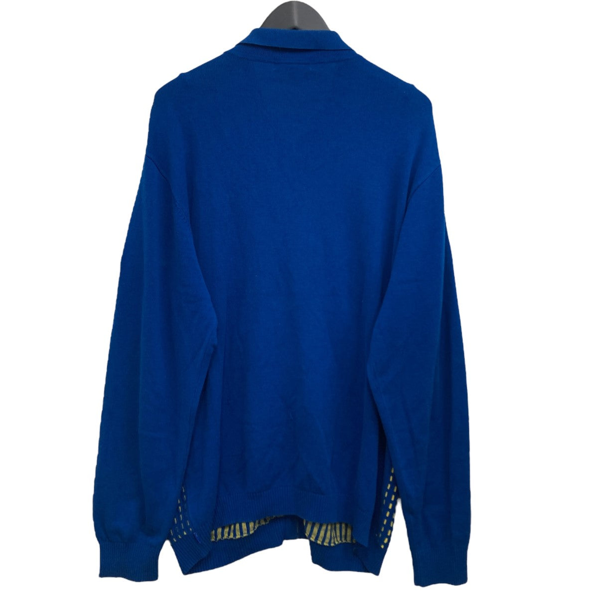 Dashes Zip Up Knit Poloニットポロシャツ