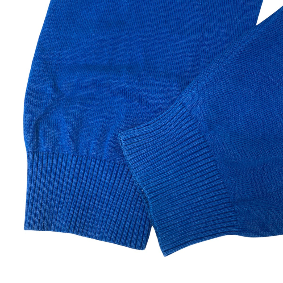 Dashes Zip Up Knit Poloニットポロシャツ