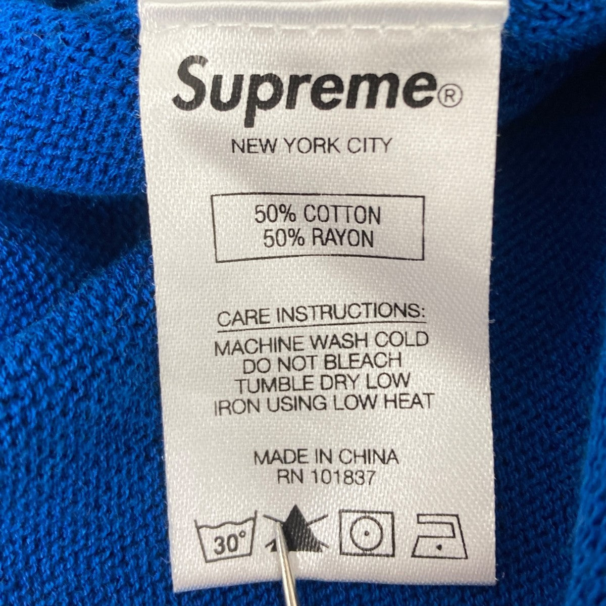 Supreme ニットポロシャツ XL Supreme 'Half Zip Polo'ニットポロシャツ Knit ジップ S