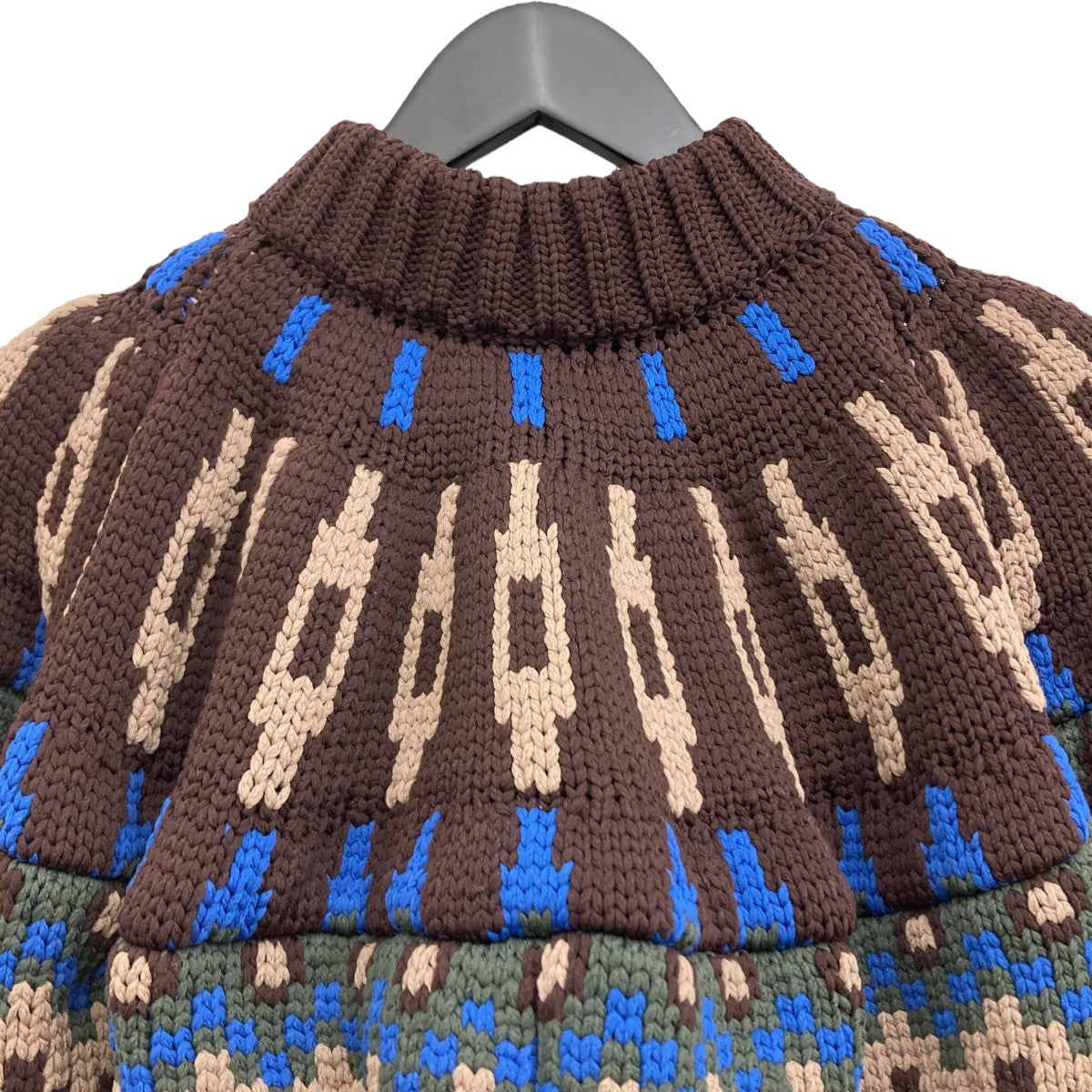 sacai ジッパー付きウールニット 楽天市場】【中古】Dior × sacai ジップニットジャケット