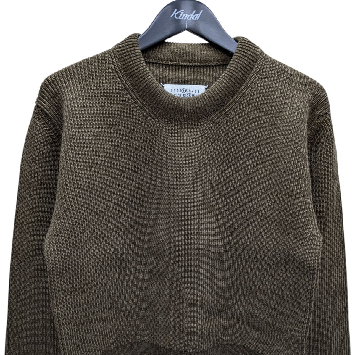 メゾンマルジェラ18AW エルボーパッチタートルネックニットM メゾンマルジェラ18AW エルボーパッチタートルネックニットM