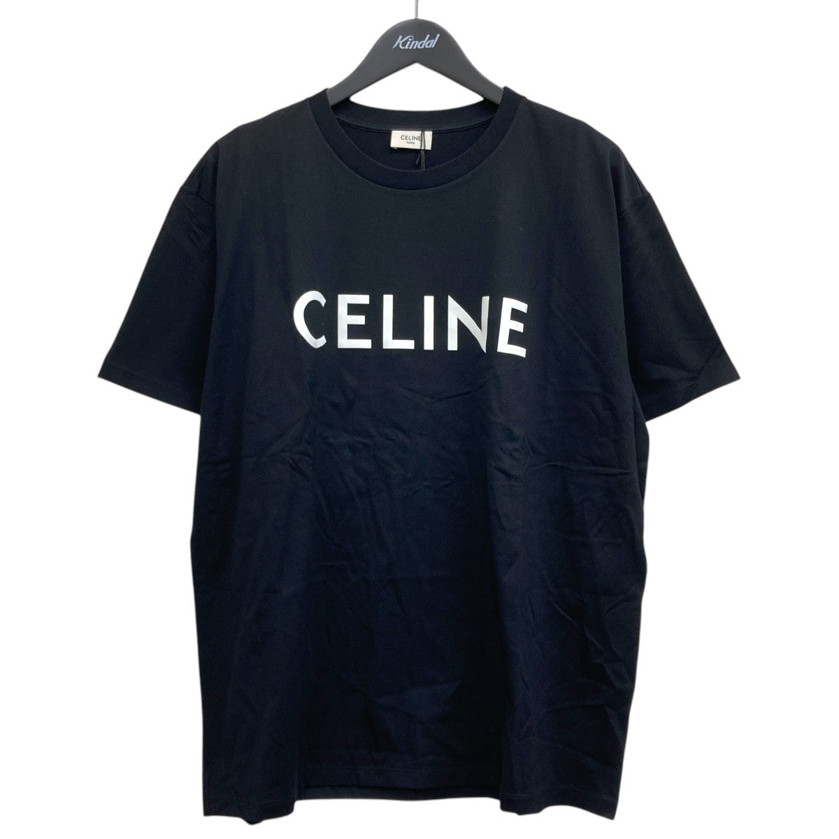 CELINE(セリーヌ) ロゴTシャツ 23ZB8671Q ブラック サイズ L