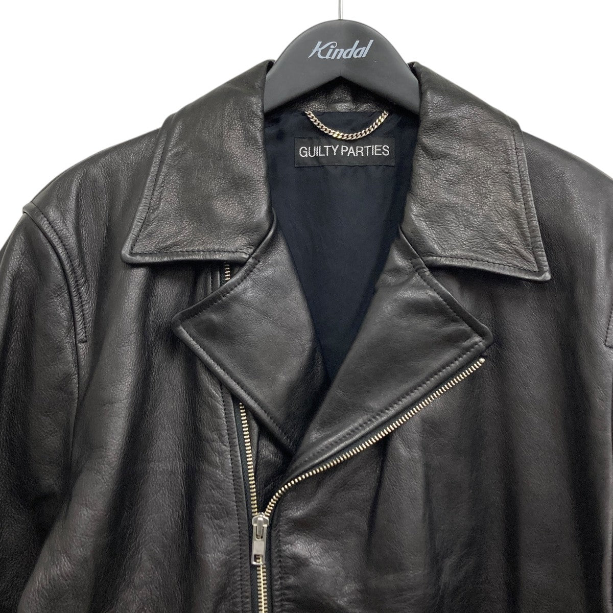 【新品タグ付】ワコマリア WACKO MARIA ダブルライダース WACKO MARIA/COWHIDE LEATHER DOUBLE RIDERS JACKET（BLACK