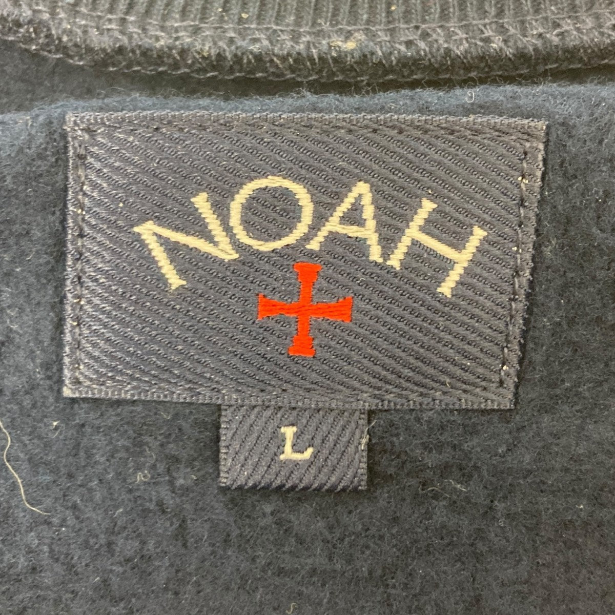 Noah 22AW クルーネックニット 古着・中古-5枚目のアイテム画像