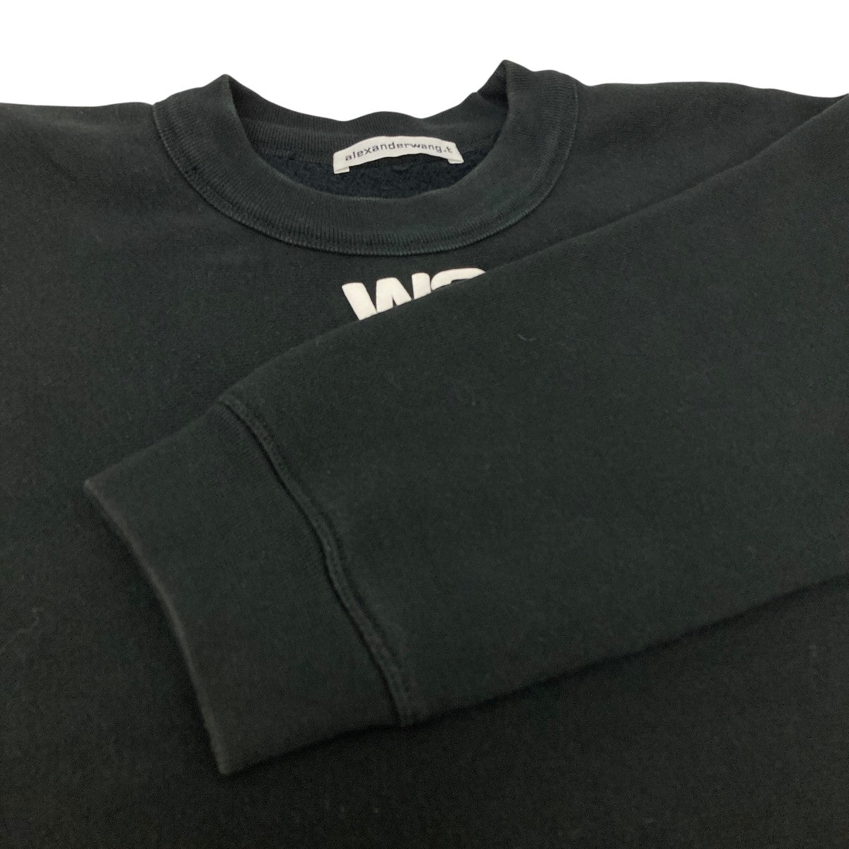 Alexander Wang スウェット alexander wang - 【ラスト1点】 CREWNECK SWEATSHIRT WITH