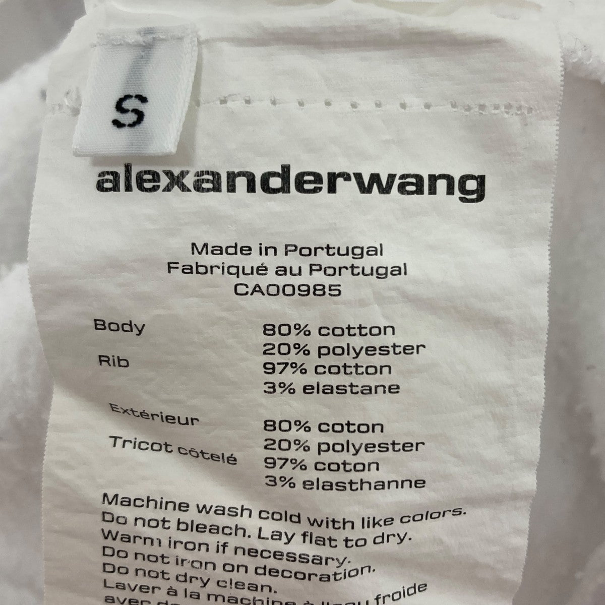 T by ALEXANDER WANG クルーネックスウェット 古着・中古-7枚目のアイテム画像