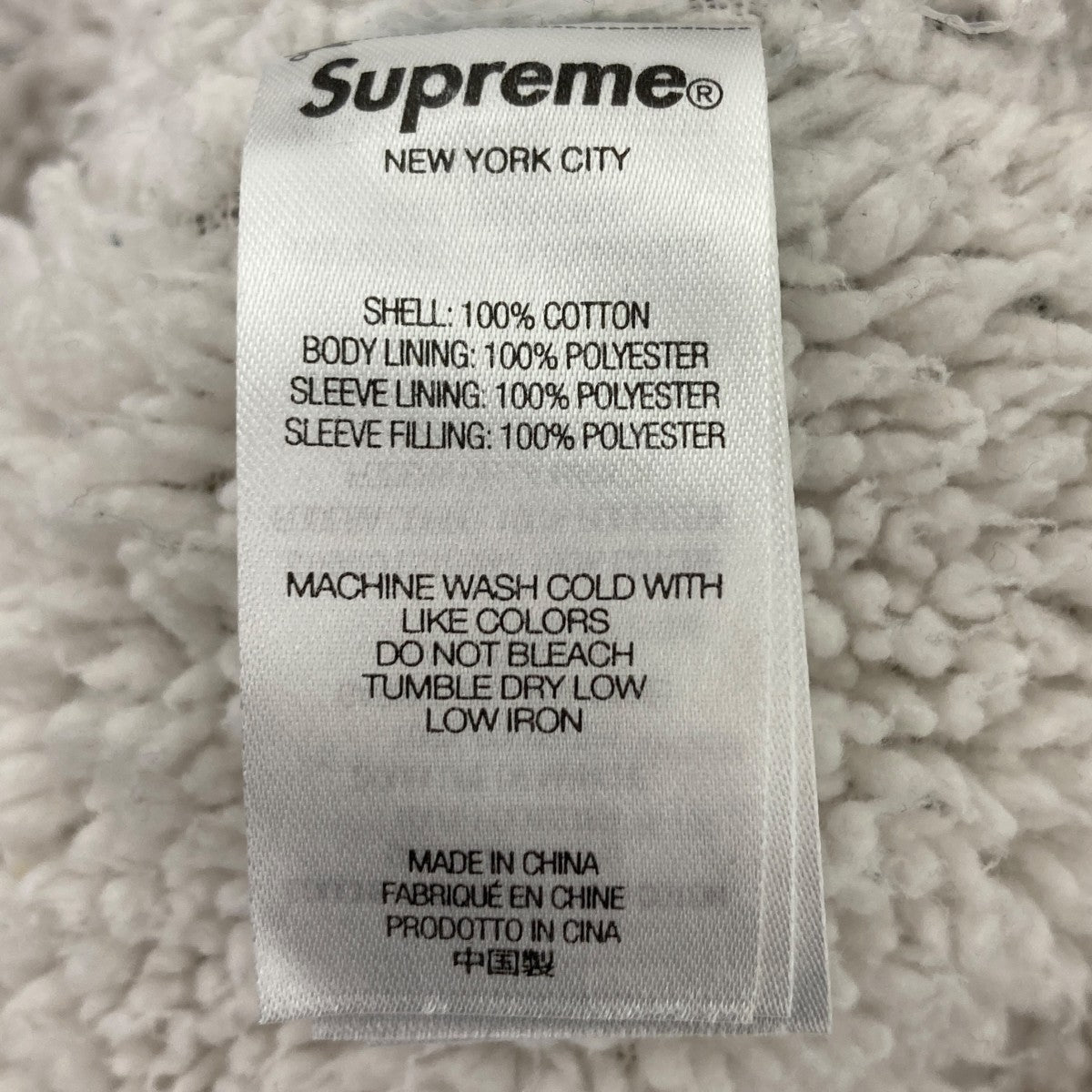 Supreme 24AWFaux Shearling Lined Work Shirtボアデニムジャケット 古着・中古-6枚目のアイテム画像