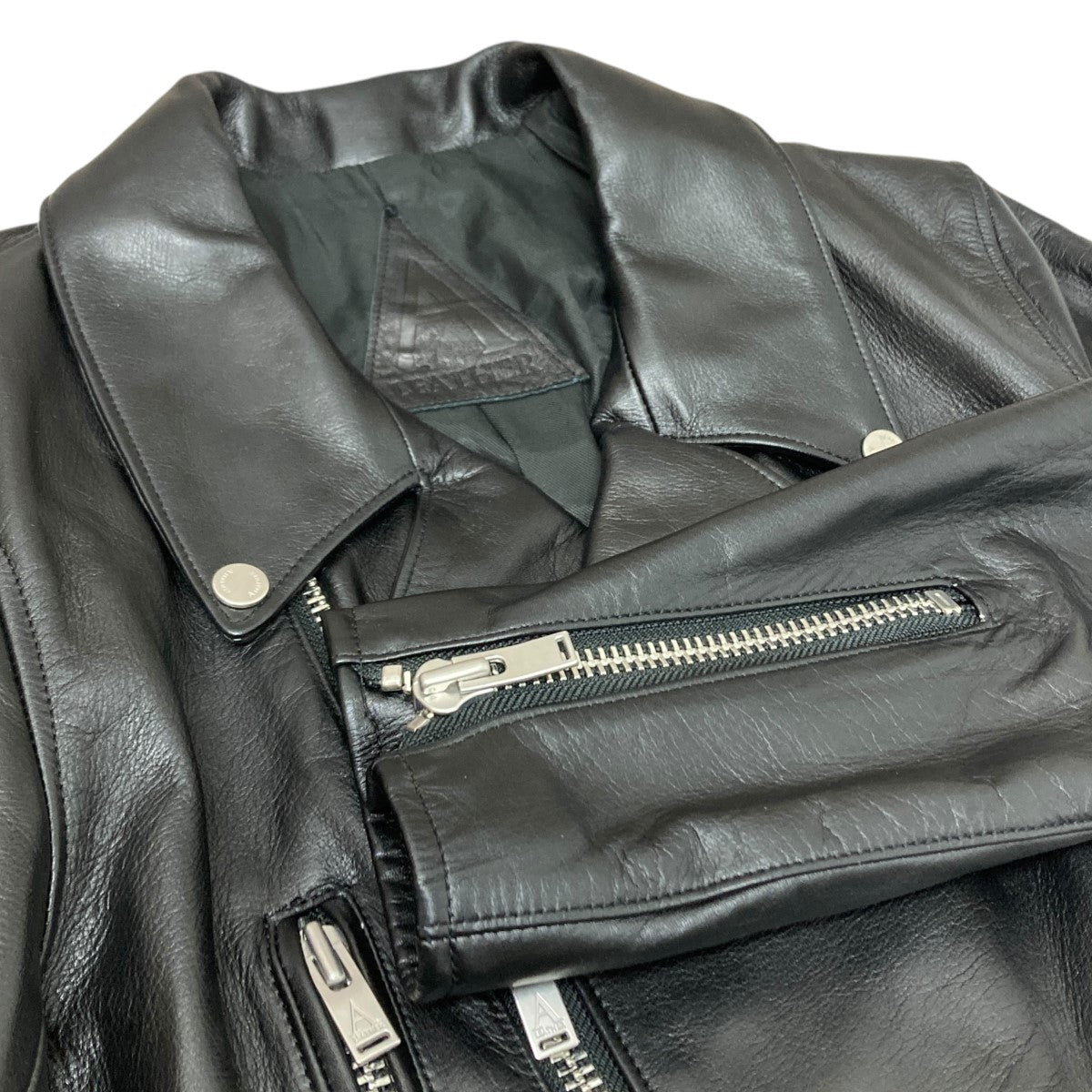 A LEATHER(アレザー) MOTO JACKET レザーダブルライダース