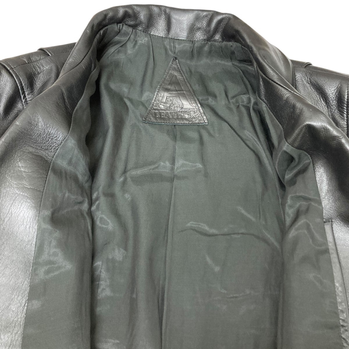 A LEATHER(アレザー) MOTO JACKET レザーダブルライダース
