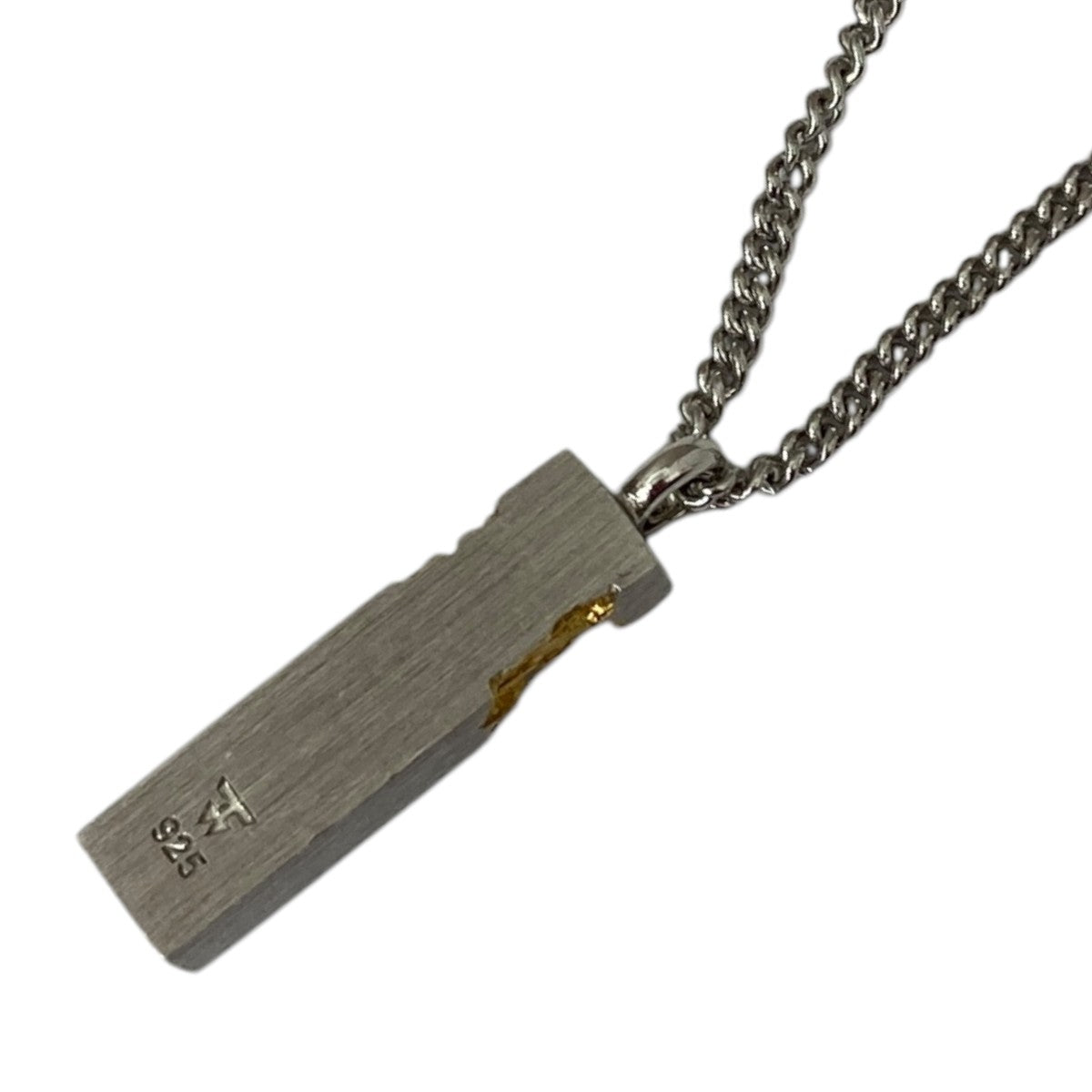 TOM WOOD(トムウッド) Mined Cube Pendant ネックレス シルバー
