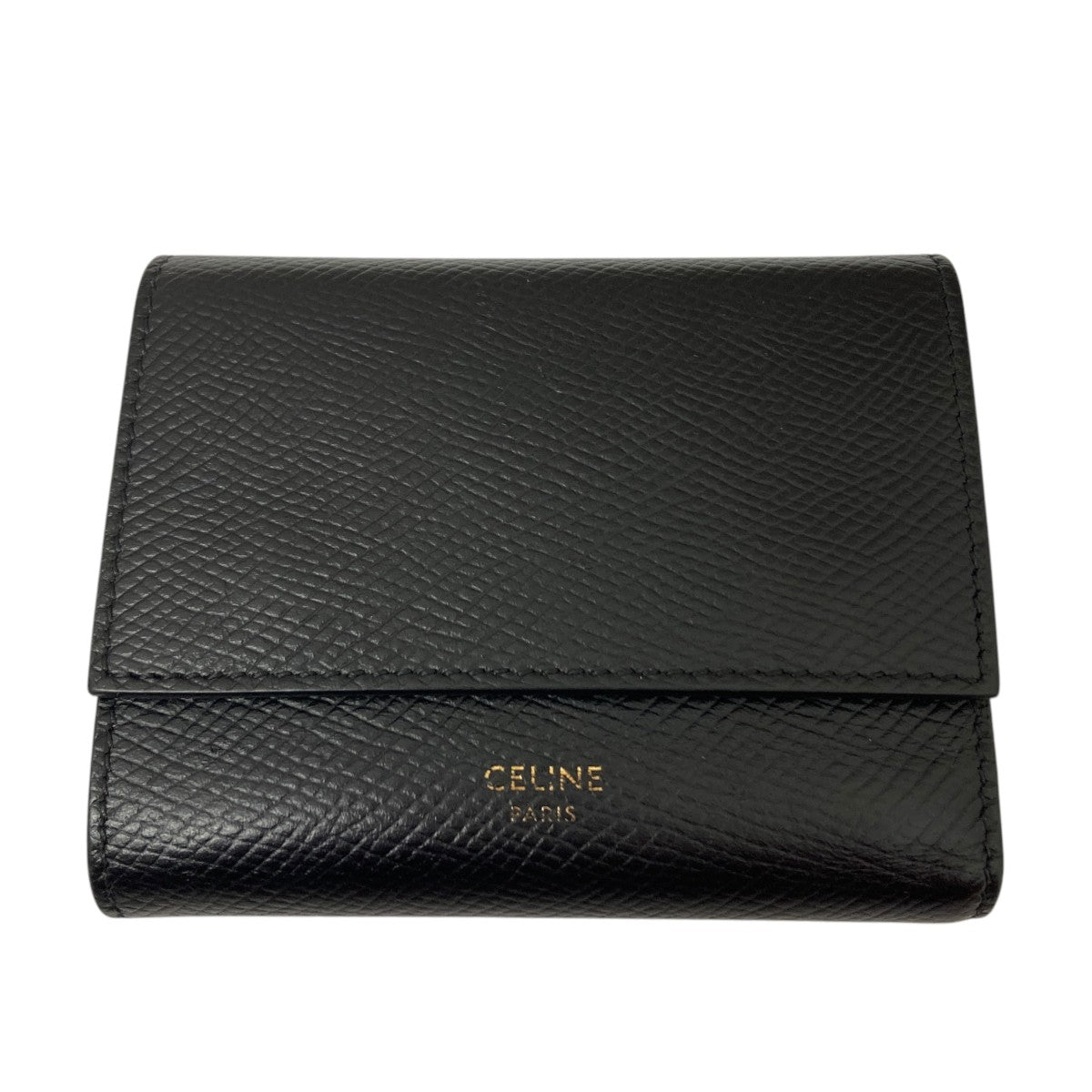 CELINE ビルクリップ マネークリップ トリオンフキャンバス ブラック