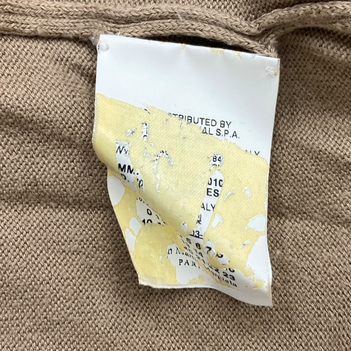 Maison Margiela(メゾンマルジェラ) エルボーパッチニット