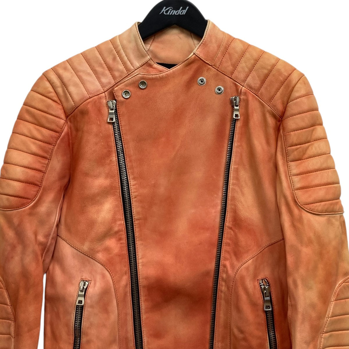 PIERRE BALMAIN(ピエール バルマン) レザージャケット 6309 ブラウン